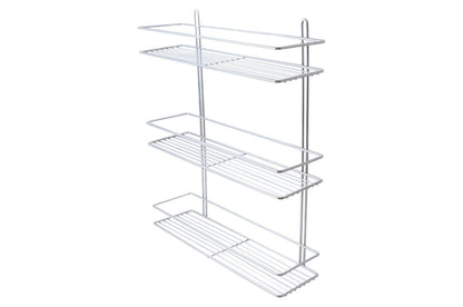 Полка для ванной FZB - 110 x 400 x 450 мм x 3 прямая нержавейка