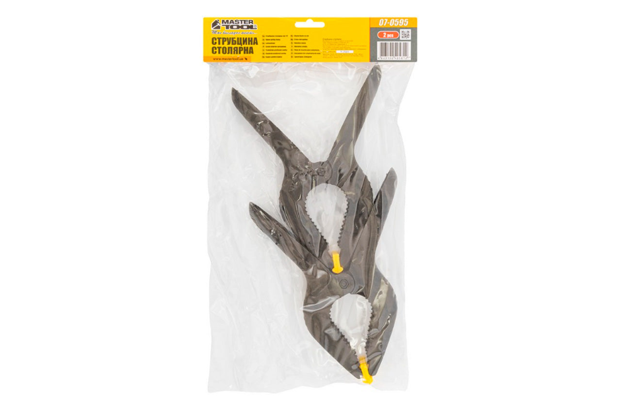 Струбцина пружинна Mastertool - 95 мм (2 шт.)
