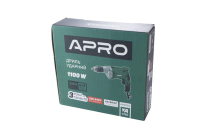 Дрель ударная Apro - УД 1100