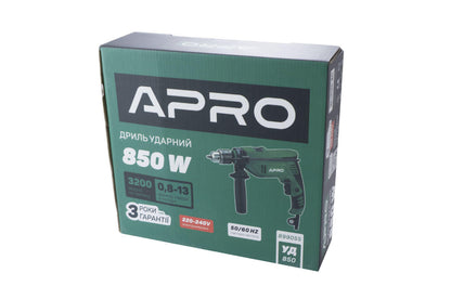 Дрель ударная Apro - УД 850