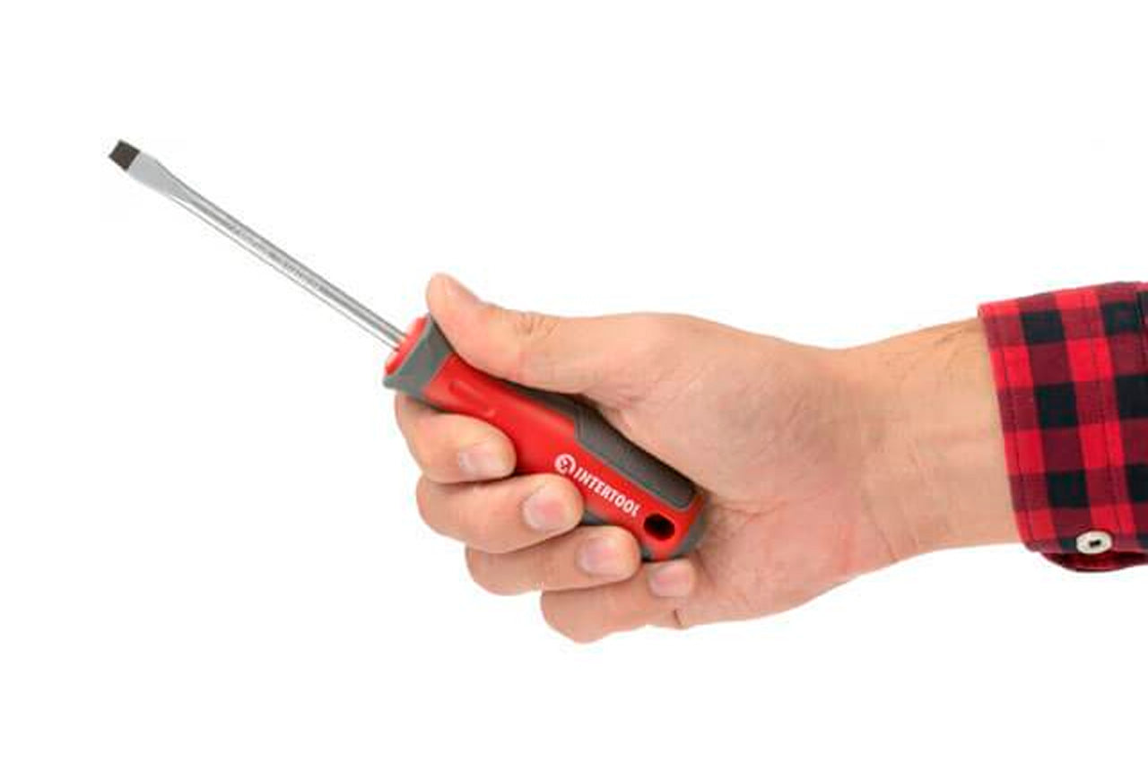 Отвертка Intertool - SL6 x 100 мм Pro