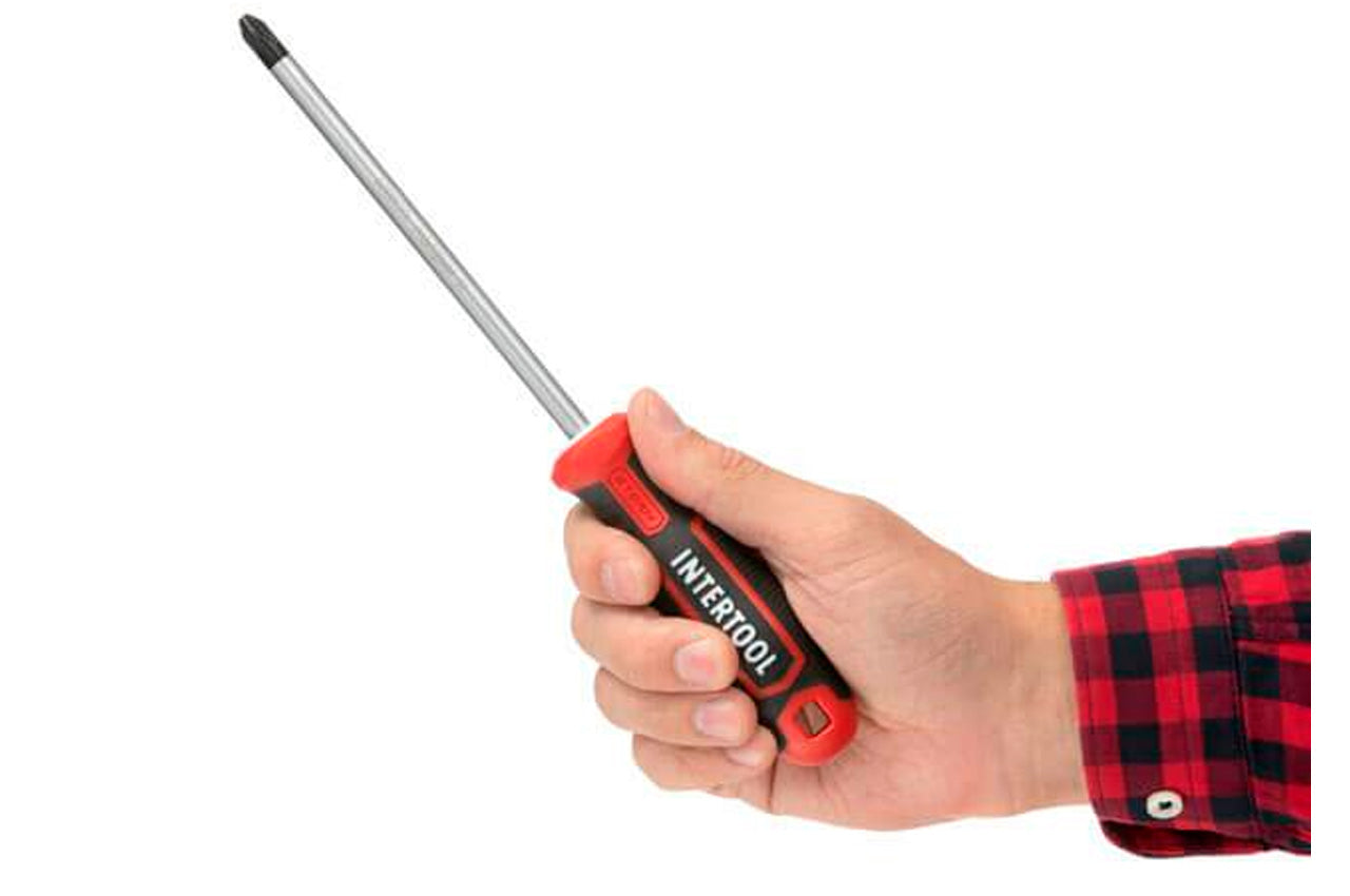 Отвертка Intertool - PH3 x 150 мм Storm