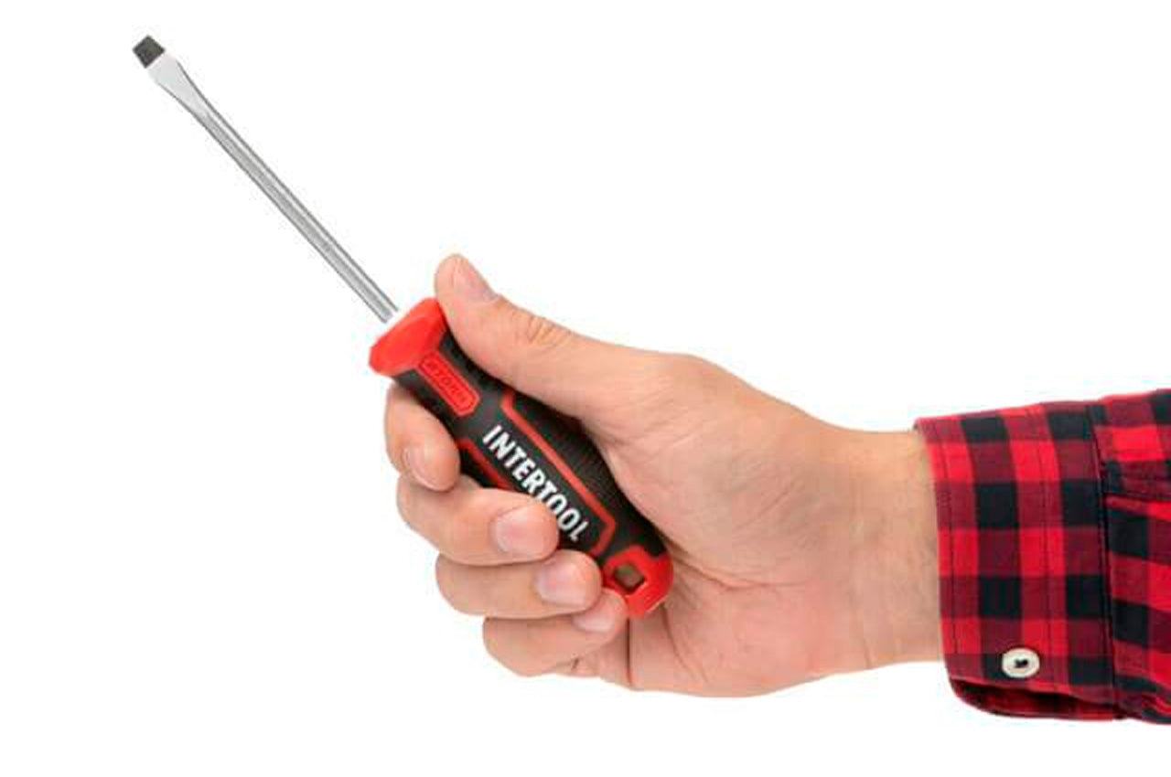 Отвертка Intertool - SL6 x 100 мм Storm