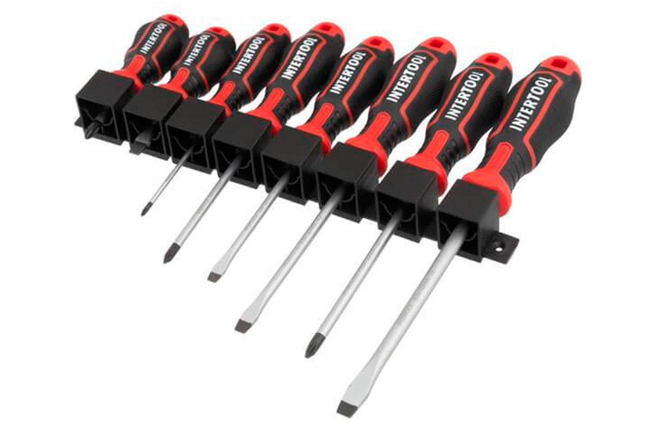 Набор отверток Intertool - Storm (8 шт.)