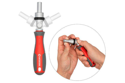 Отвертка Intertool - реверсионная Pro 21 ед.