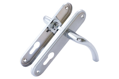 Ручка на планке под цилиндр FZB - 62 мм ET-71106 SN/CP