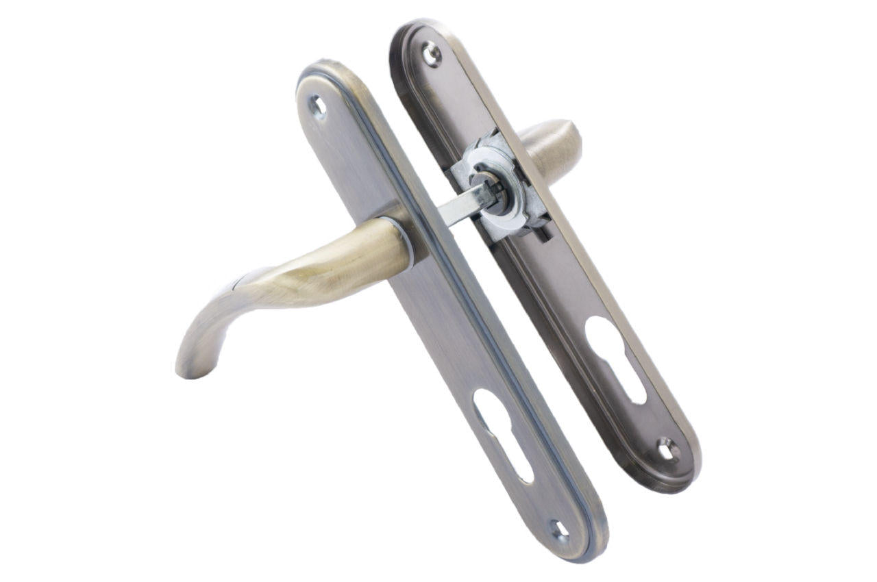 Ручка на планке под цилиндр FZB - 62 мм ET-71106 AB