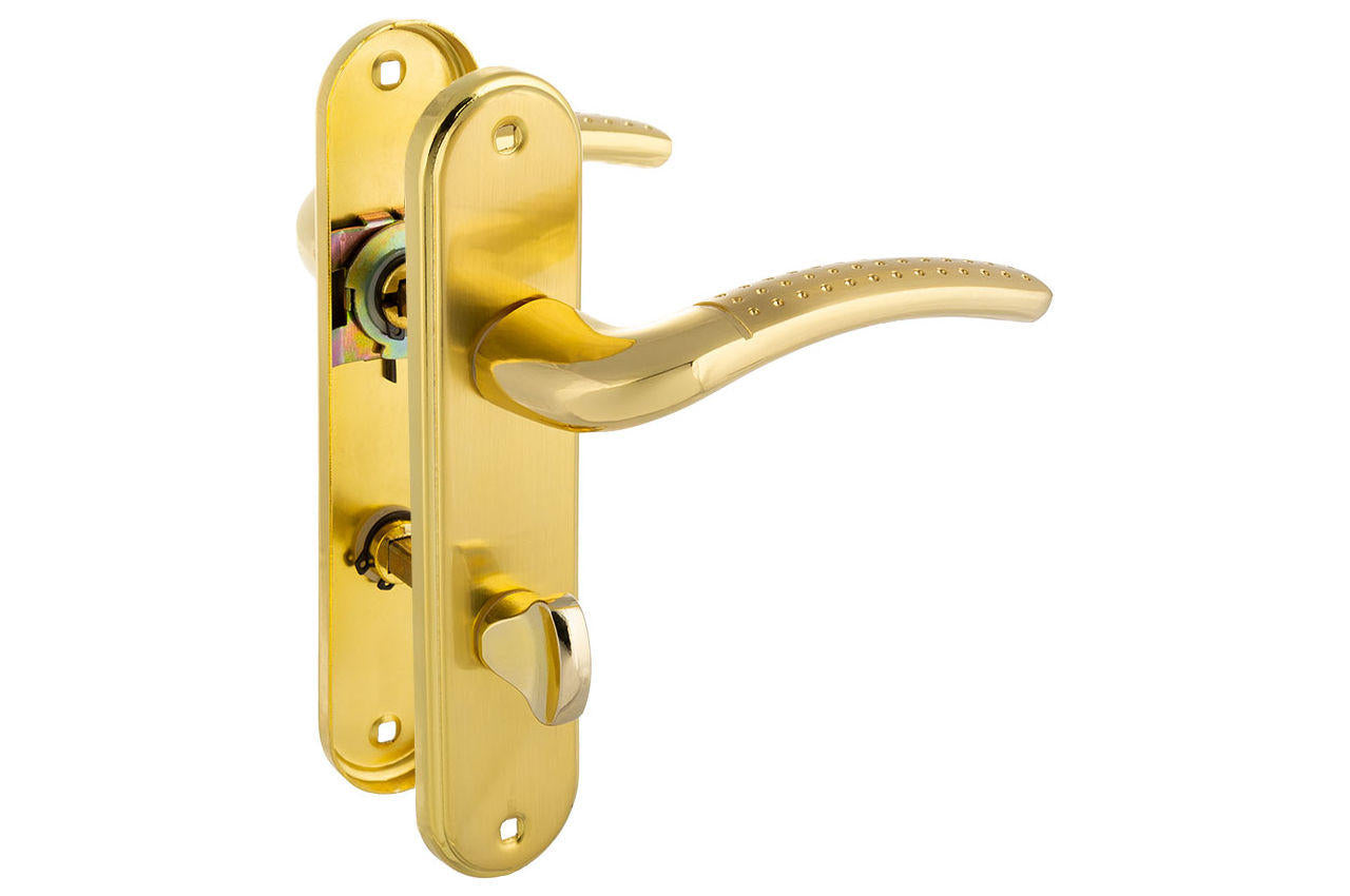 Ручка на планке под защелку FZB - 62 мм BK-71106 SB/GP