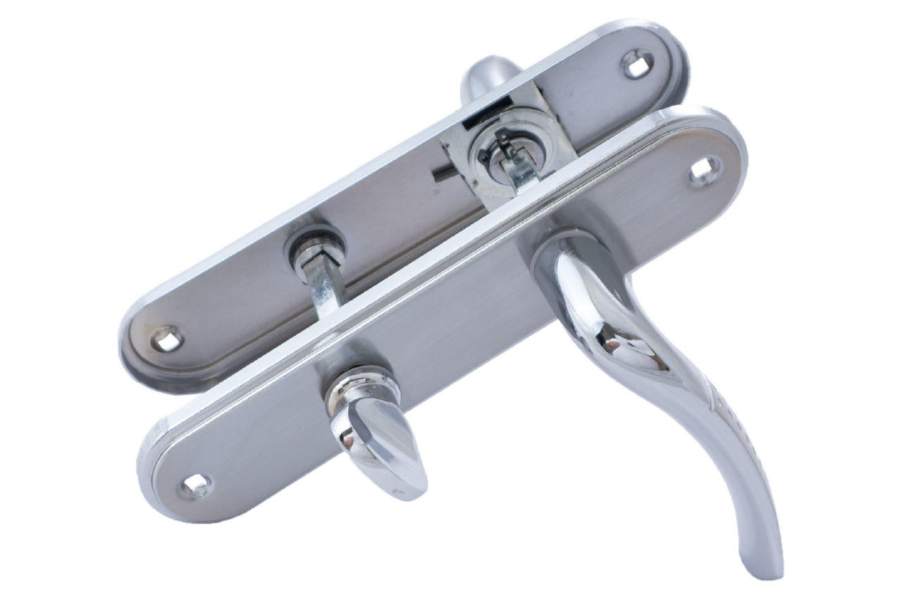 Ручка на планке под защелку FZB - 62 мм BK-71106 SN/CP