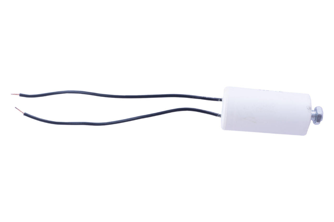 Конденсатор CBB60 Рамболд - 2 мкФ x 450В провод+болт