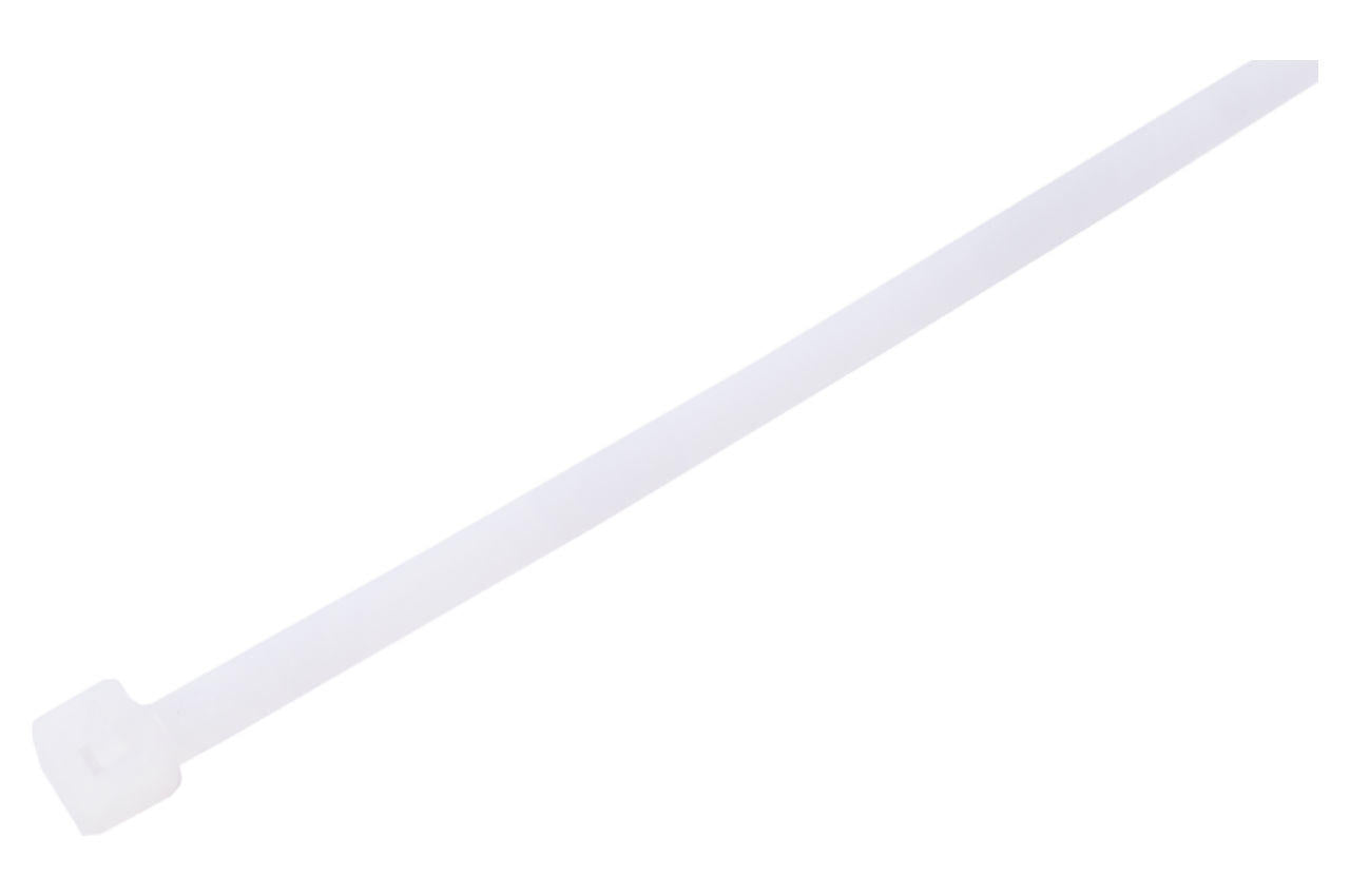 Хомут пластиковый многоразовый Apro - 5 x 400 мм белый (100 шт.)