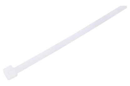 Хомут пластиковый многоразовый Apro - 5 x 400 мм белый (100 шт.)