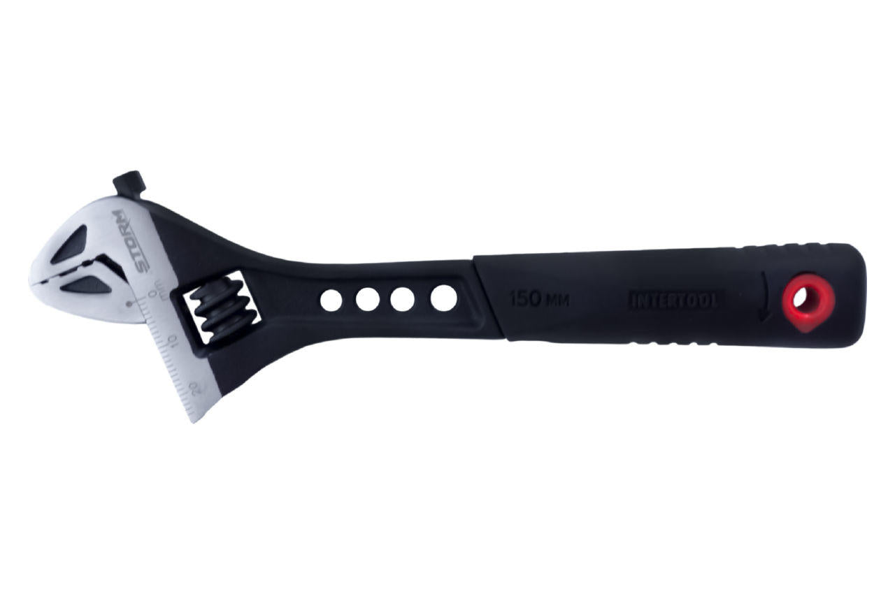 Ключ разводной Intertool - 150 мм (0-24 мм) Storm