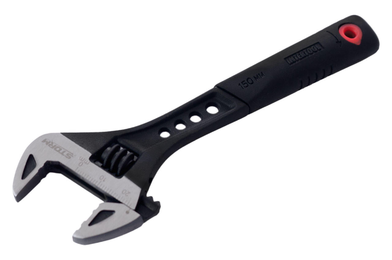 Ключ разводной Intertool - 150 мм (0-24 мм) Storm