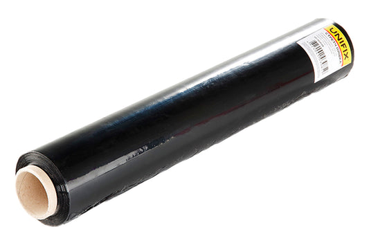 Стрейч пленка Unifix - 500 мм x 1,5 кг x 20 мкм черная