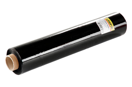 Стрейч пленка Unifix - 500 мм x 2,3 кг x 20 мкм черная