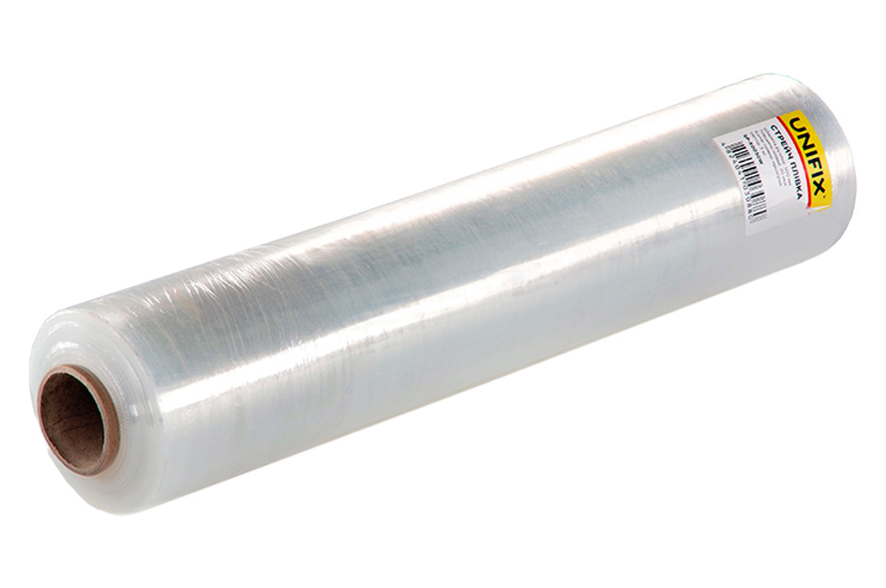 Стрейч пленка Unifix - 500 мм x 3 кг x 20 мкм прозрачная