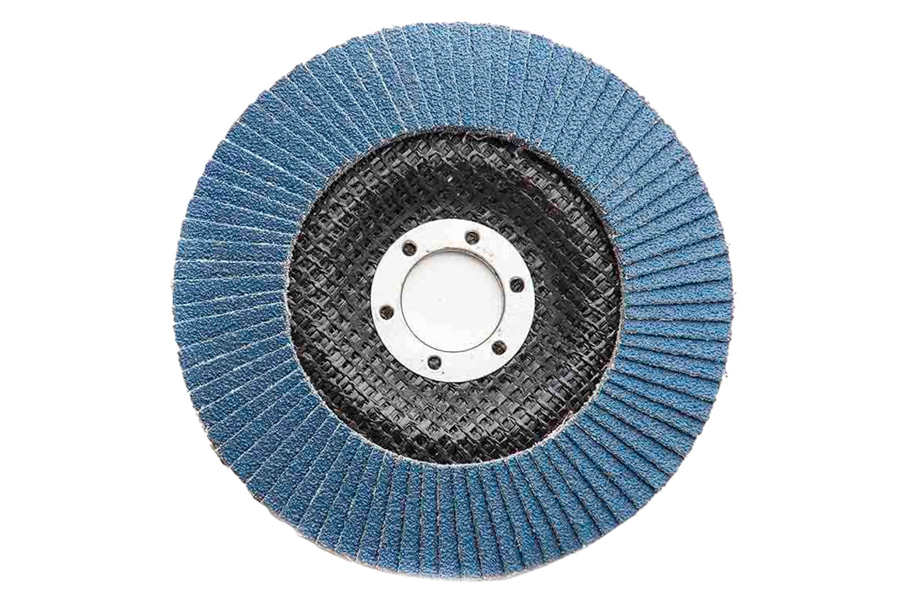 Круг лепестковый торцевой Apro - 125 мм x Р80 цирконий прямой