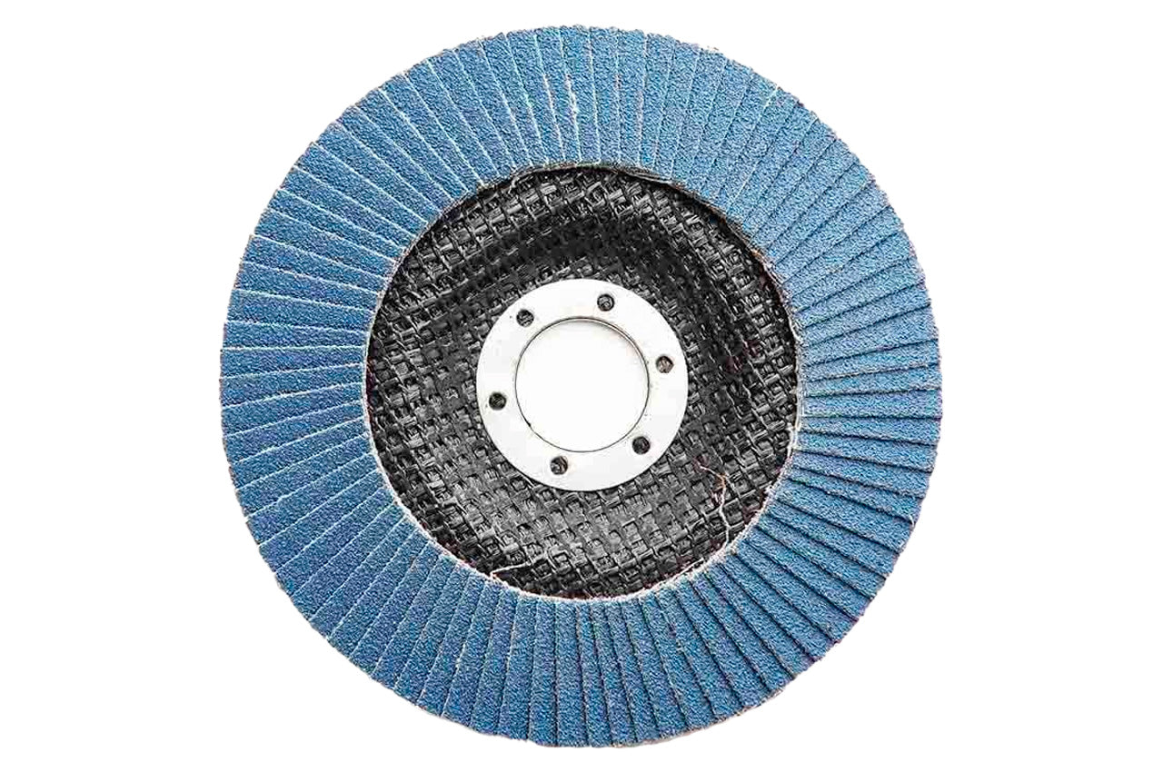 Круг лепестковый торцевой Apro - 125 мм x Р100 цирконий прямой