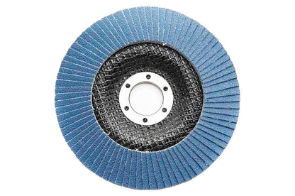 Круг лепестковый торцевой Apro - 125 мм x Р120 цирконий прямой