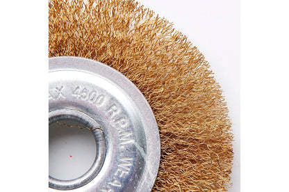 Щетка дисковая Apro - 125 мм x М14 рифленая