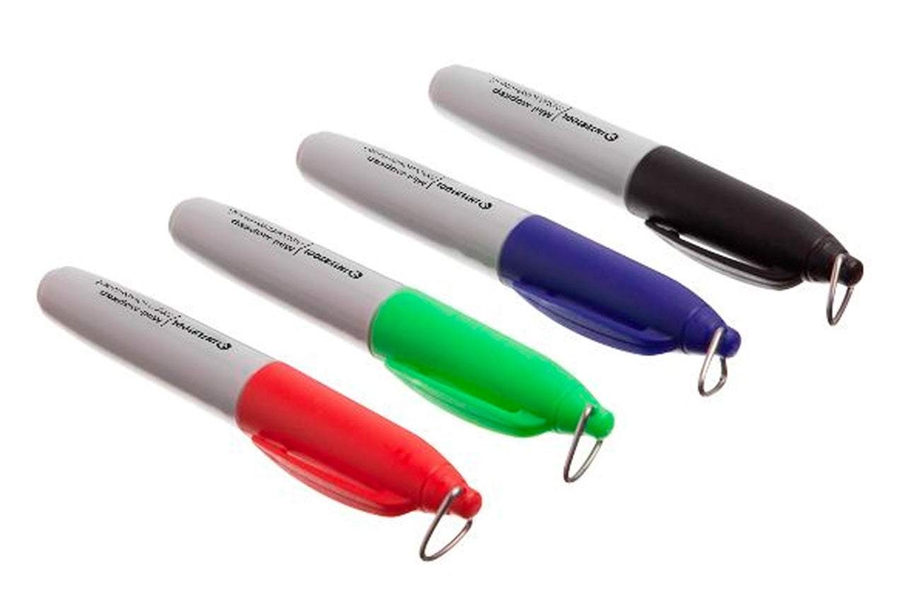 Маркер перманентный Intertool - 93 мм ассотри (80 шт.)