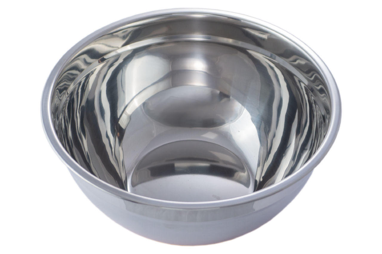 Миска нержавіюча Kamille - 180 мм силіконове дно