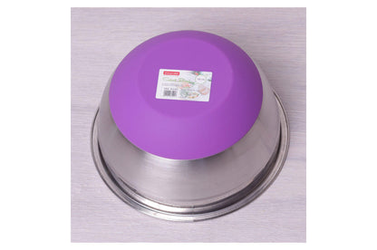 Миска нержавіюча Kamille - 180 мм силіконове дно