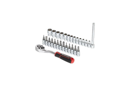 Набор инструмента на планке Intertool - 1/4" x 28 ед. Storm