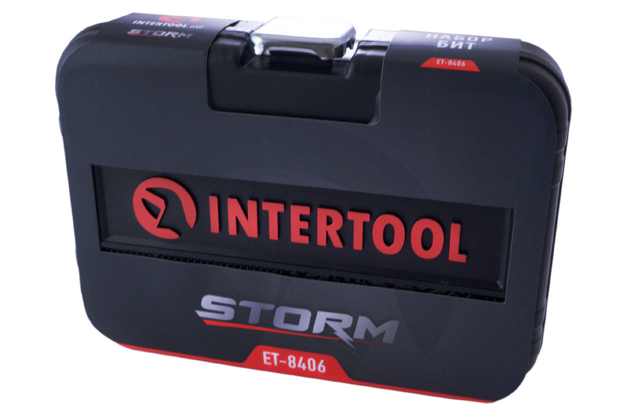 Набор бит HEX Intertool - 1/2" x H4-H17 x 100 мм (9 шт.) Storm