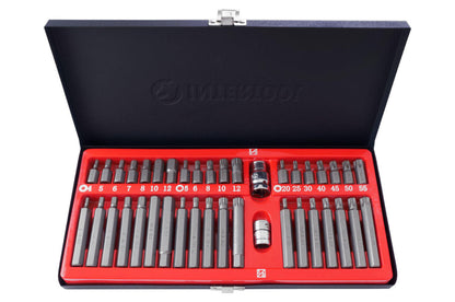 Набор звезд и шестигранников Intertool - 40 ед. CrV Storm