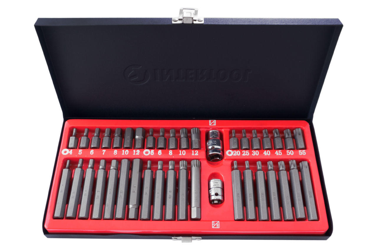 Набор звезд и шестигранников Intertool - 40 ед. S2 Storm