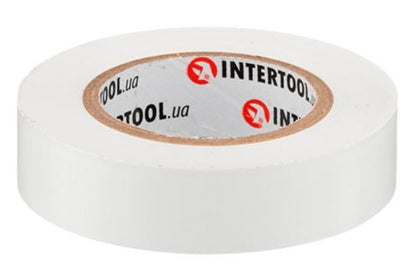 Лента изоляционная Intertool - 15 м x 17 x 0,15 мм белая