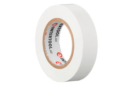 Лента изоляционная Intertool - 15 м x 17 x 0,15 мм белая