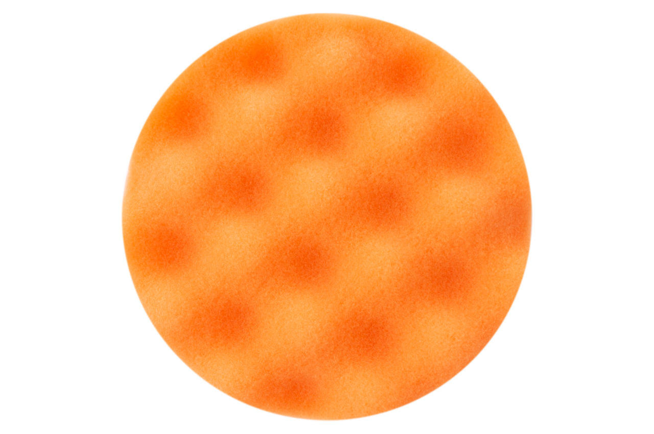 Круг полировальный поролоновый Рамболд - 150 мм на липучке волна