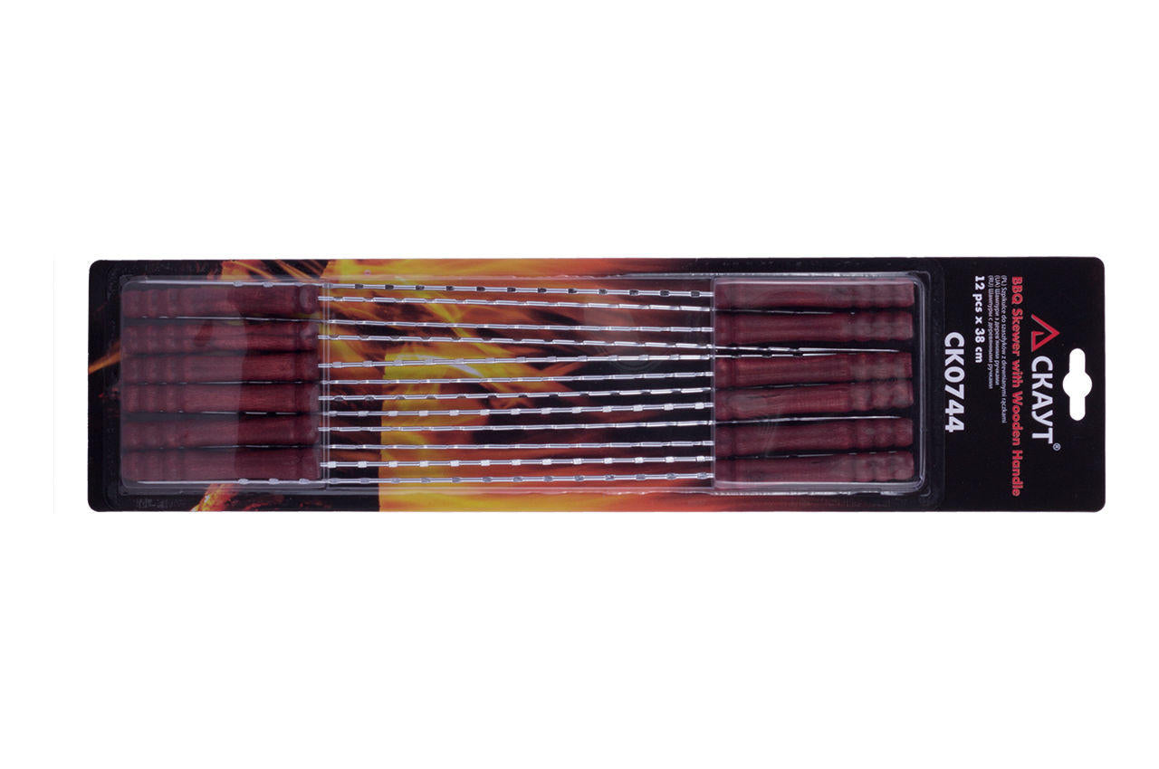 Шампур для гриля Скаут - 380 мм мини (12 шт.)