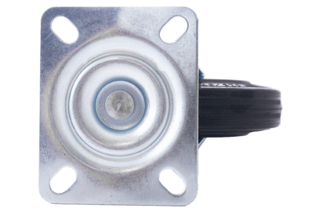 Опора колесная FZB - 125 мм платформа черная