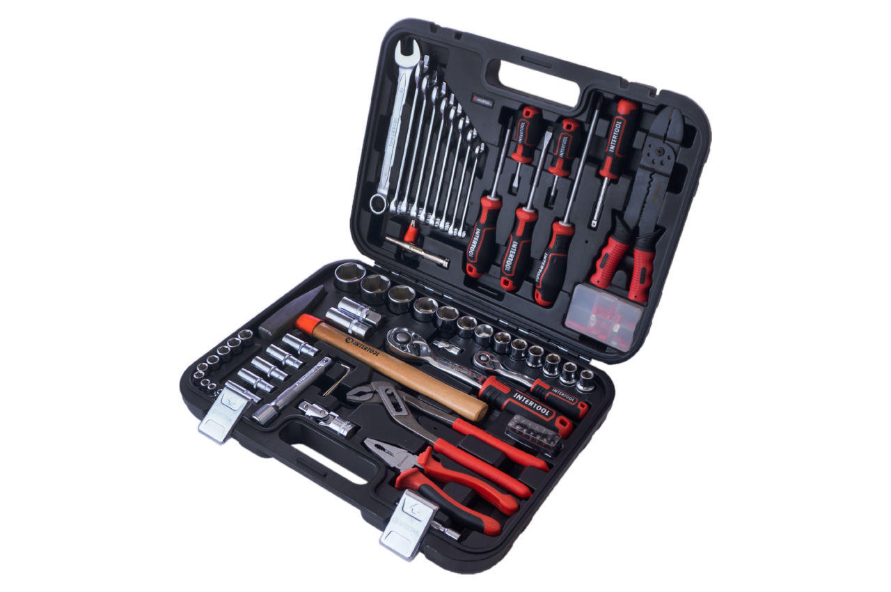 Набор инструмента Intertool - 1/4" x 1/2" 100 ед. Storm