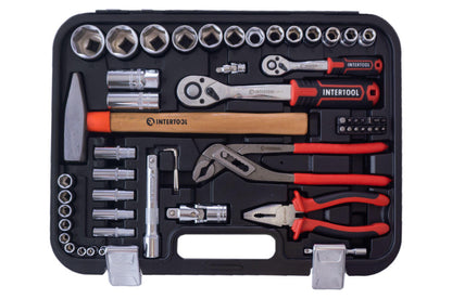 Набор инструмента Intertool - 1/4" x 1/2" 100 ед. Storm
