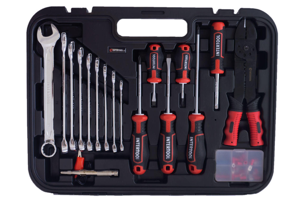 Набор инструмента Intertool - 1/4" x 1/2" 100 ед. Storm