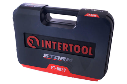 Набор инструмента Intertool - 3/8" 39 ед. Storm