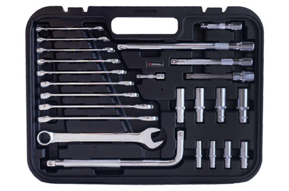 Набор инструмента Intertool - 1/4" x 3/8" x 1/2" 126 ед. Storm