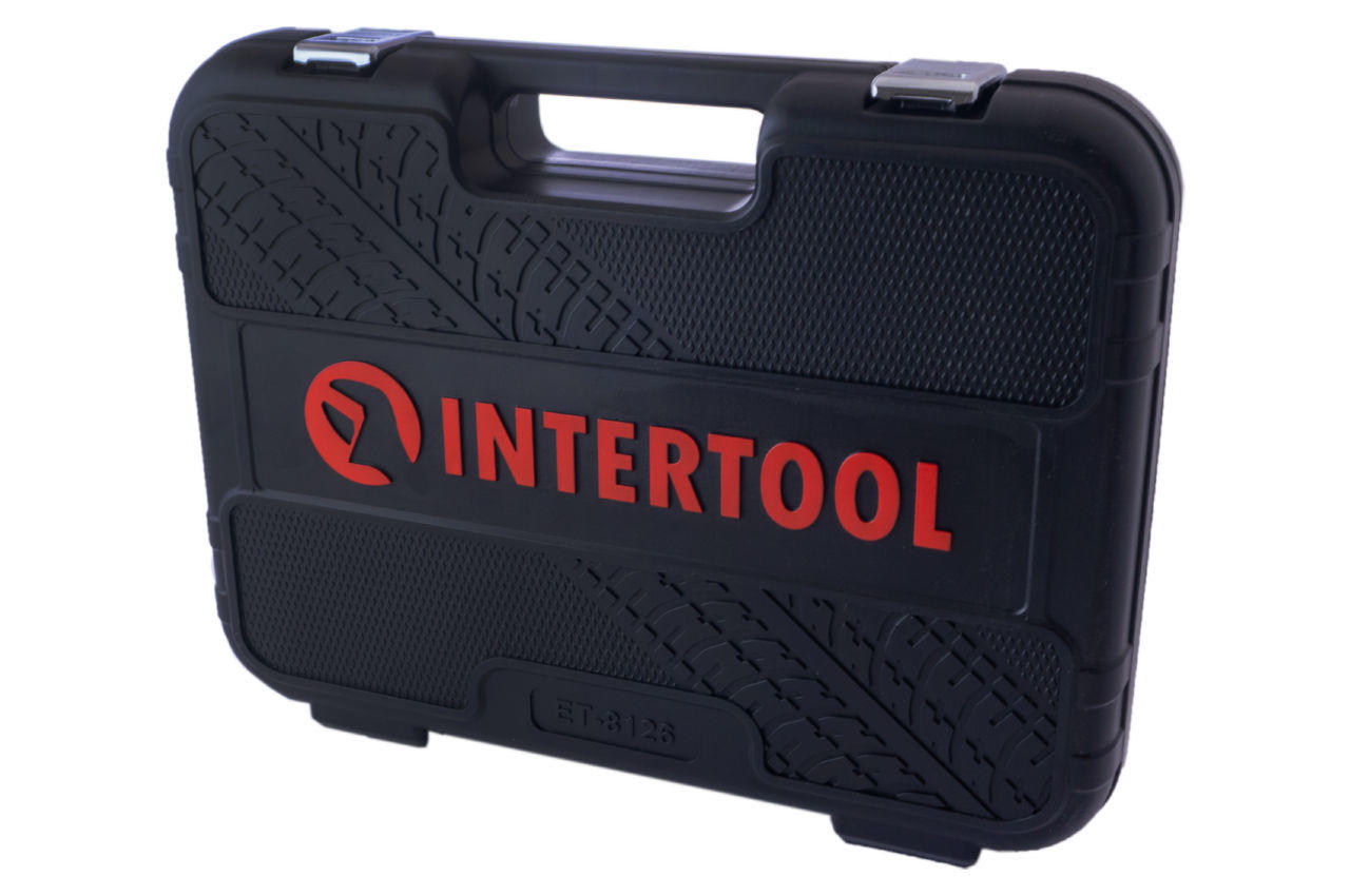 Набор инструмента Intertool - 1/4" x 3/8" x 1/2" 126 ед. Storm