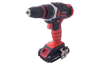 Шуруповерт аккумуляторный Intertool - 18 В Storm