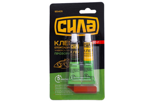 Клей эпоксидный Сила - 20г прозрачный