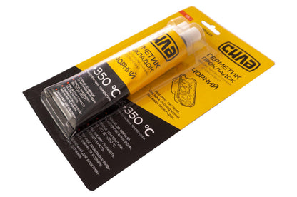 Герметик высокотемпературный Сила - 85г черный