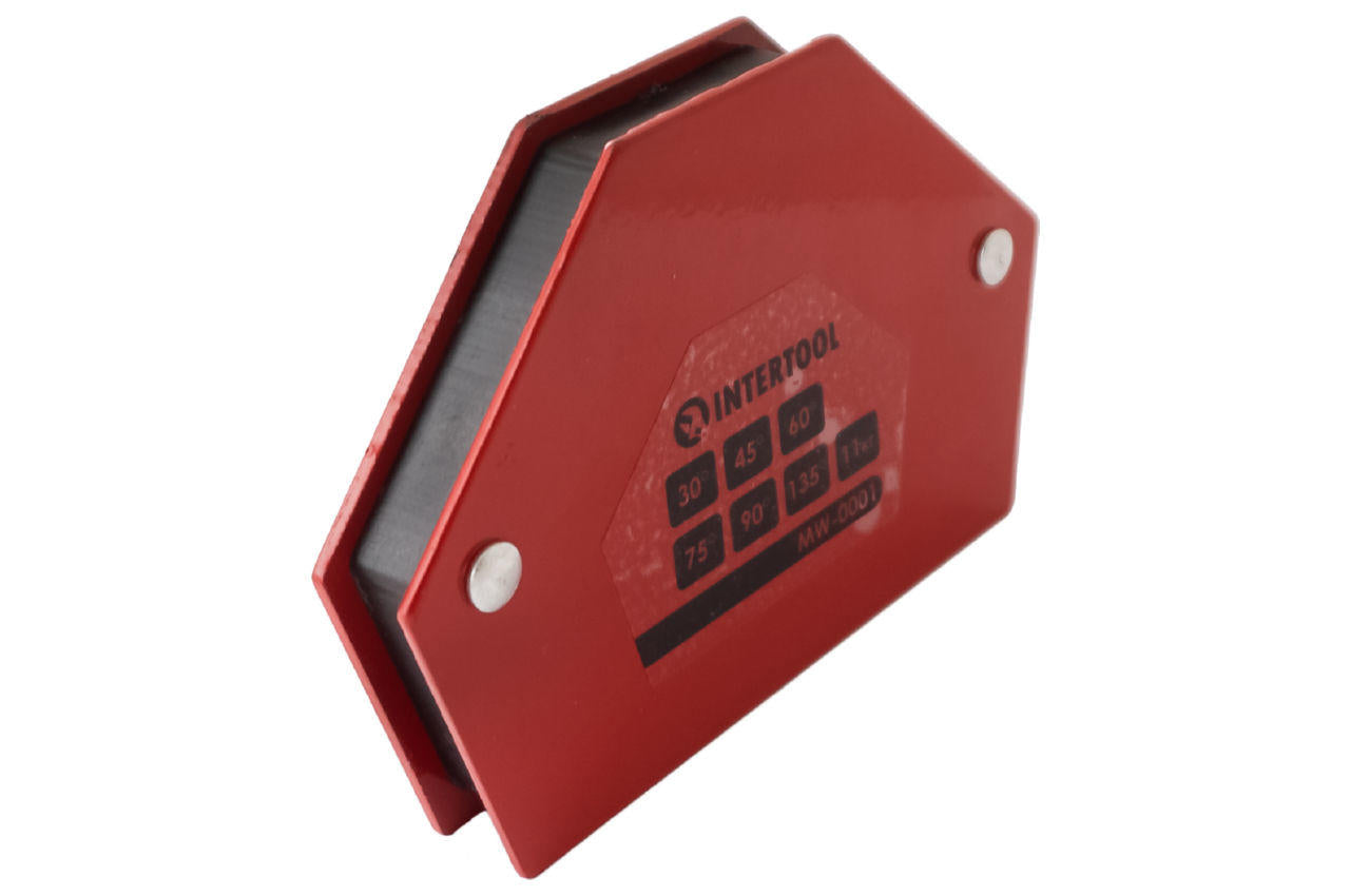 Держатель магнитный для сварки Intertool - 11кг трапеция