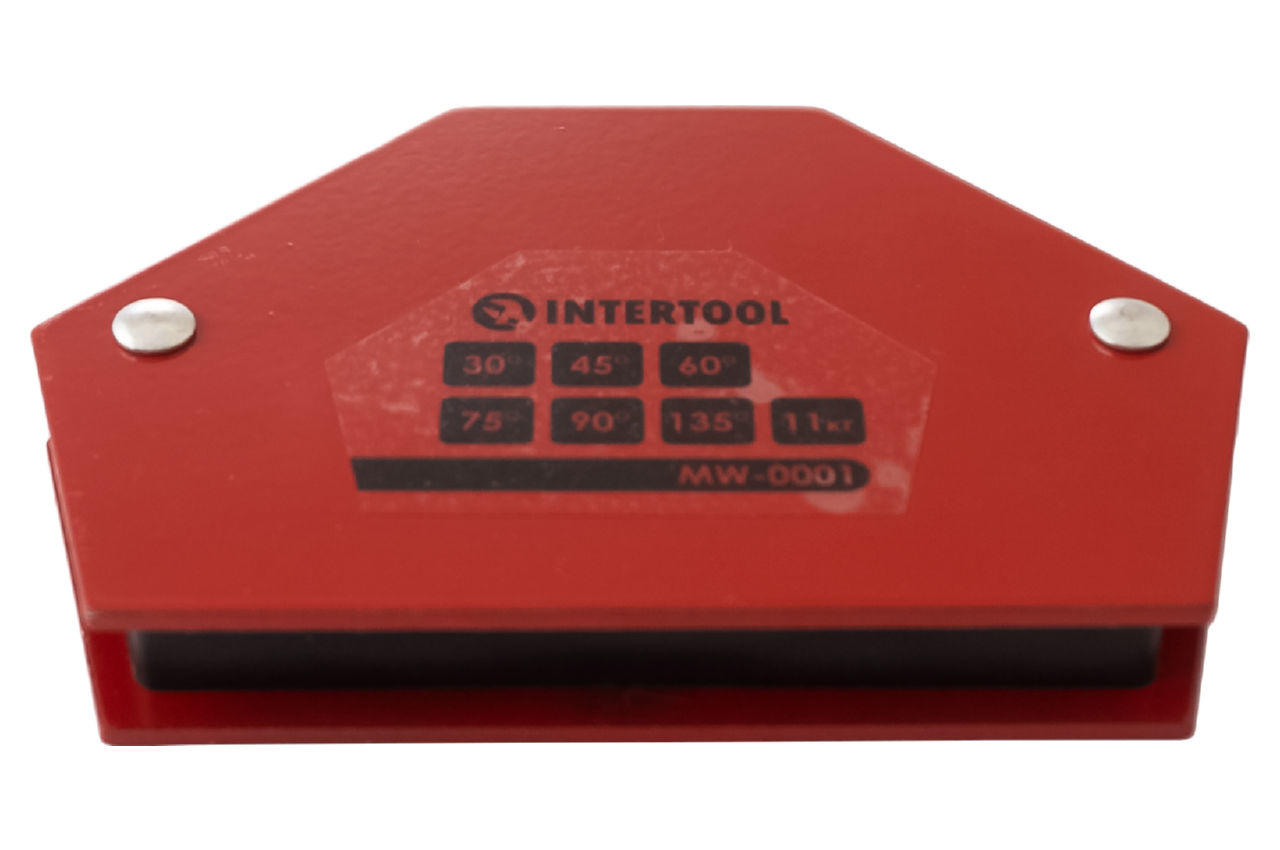Держатель магнитный для сварки Intertool - 11кг трапеция
