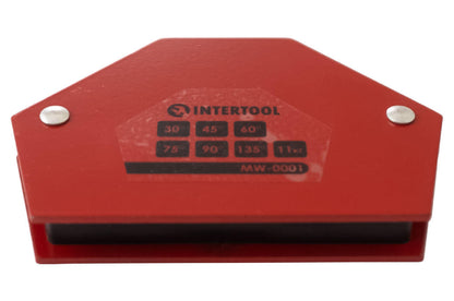 Держатель магнитный для сварки Intertool - 11кг трапеция