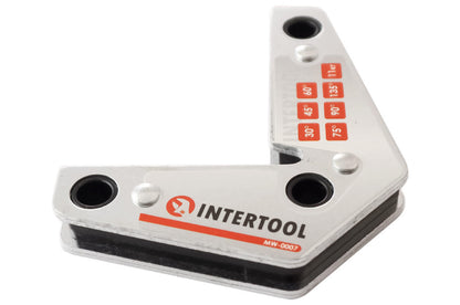 Держатель магнитный для сварки Intertool - 11кг угольник